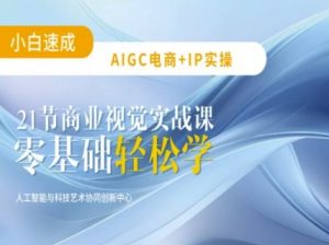 AIGC电商必备实操:21节平面设计实战课,教你玩转AI-花小钱干大事