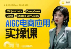 AI电商应用实操课(加更DeepSeek)保姆级喂饭教程,从0-1用AI做电商-花小钱干大事