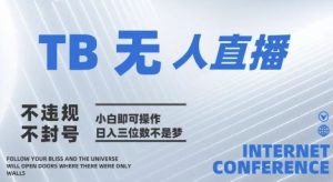 2025年淘宝无人直播带货10.0 全新技术,不违规,不封号,纯小白操作,日入几张【揭秘】-花小钱干大事